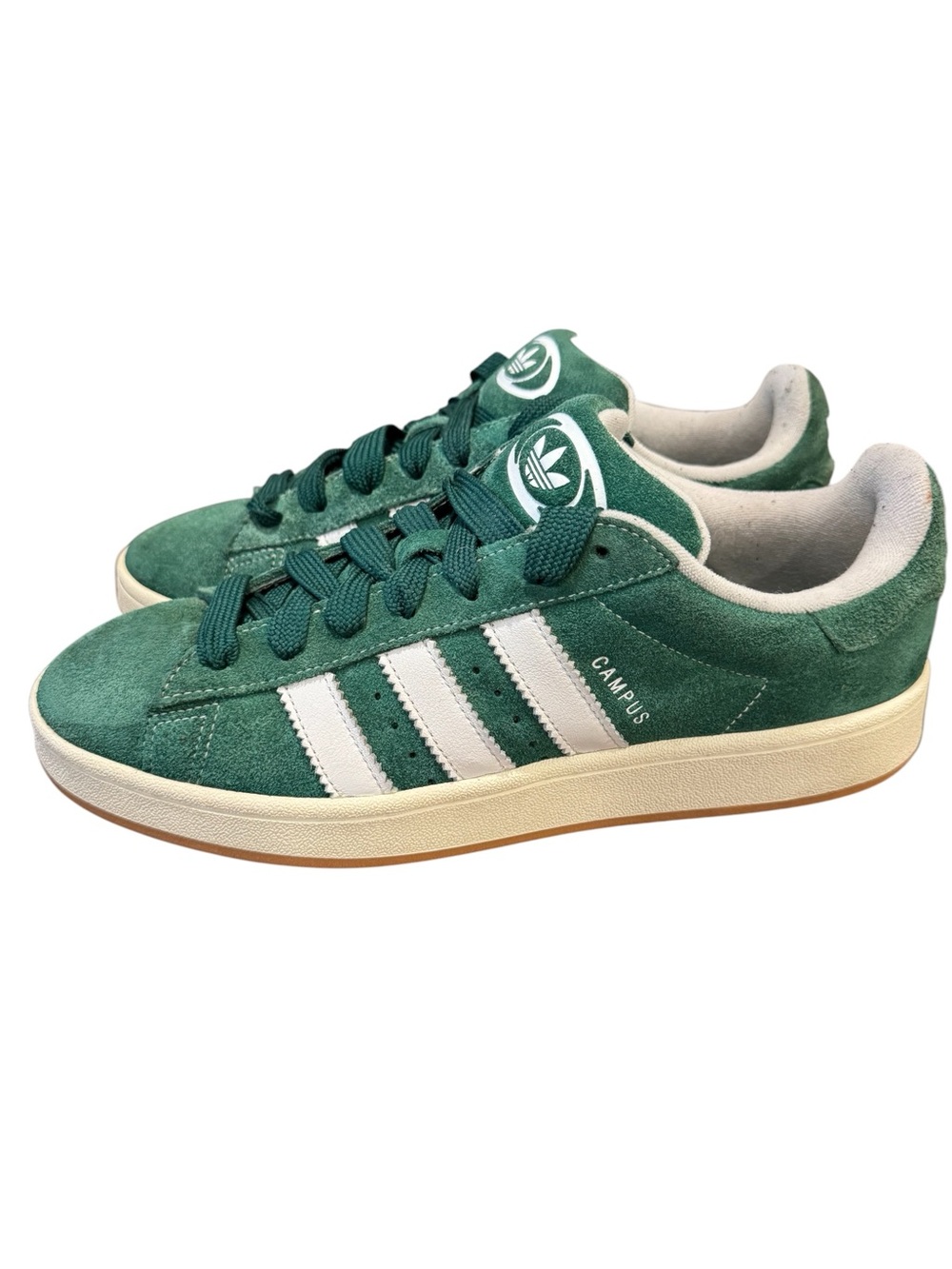 Adidas Campus 00s Green White Suede Shoes Men’s 12 Retro